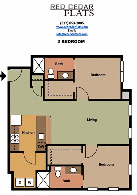 5030 NORTHWIND DRIVE, STE. 120 1-4 Beds Apartment for Rent - Photo Gallery 13
